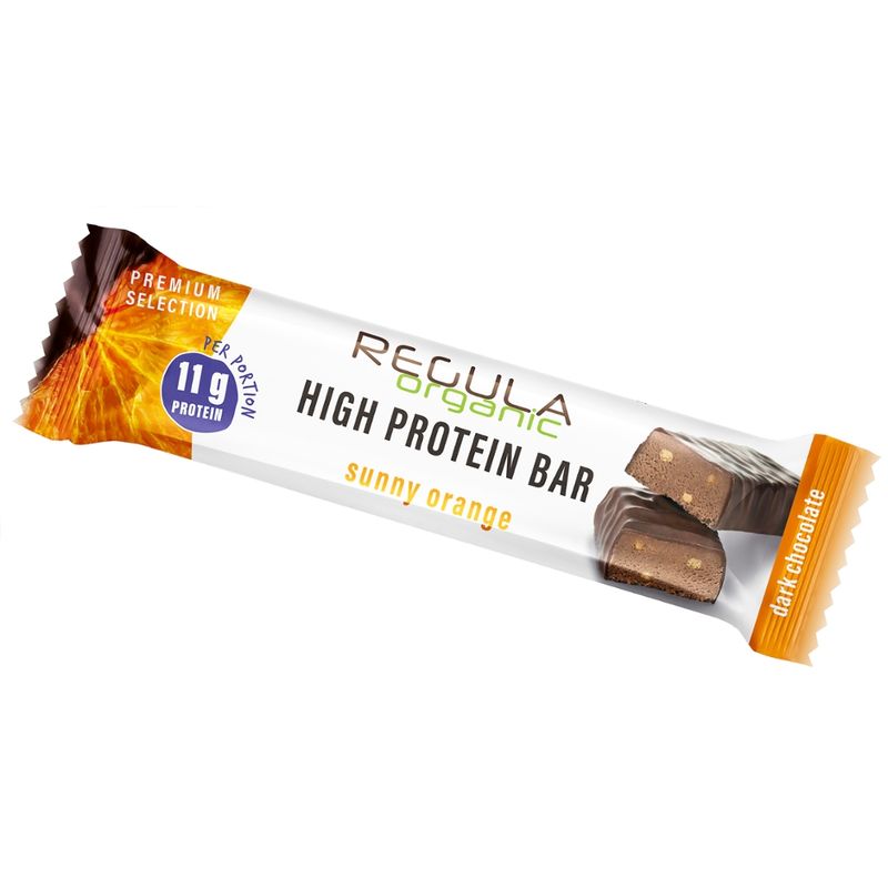 vitana Gesunde Ernährung Bio Protein Bar sunny orange in ZB Schokol. 40g - Produktbild