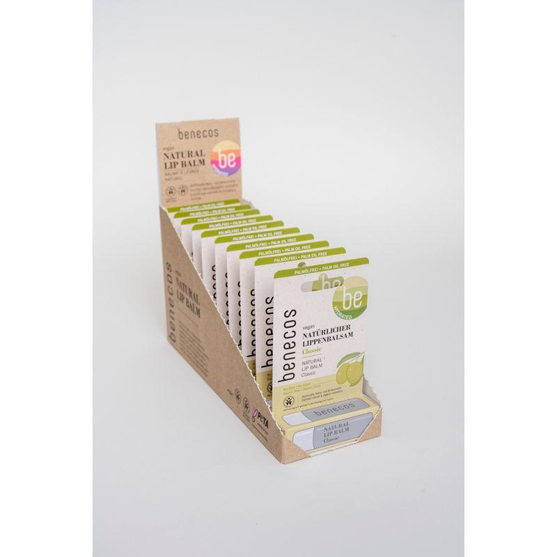 benecos benecos Lip Balm Display classic - Produktbild
