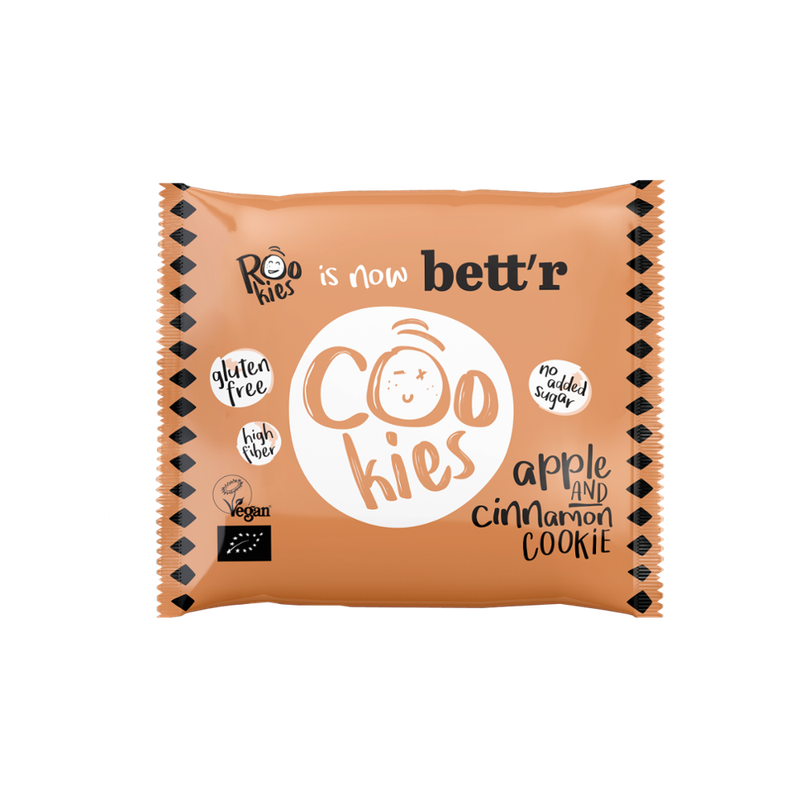 Bett'r Rookies Apple Cinnamon 40g, glutenfrei - Produktbild