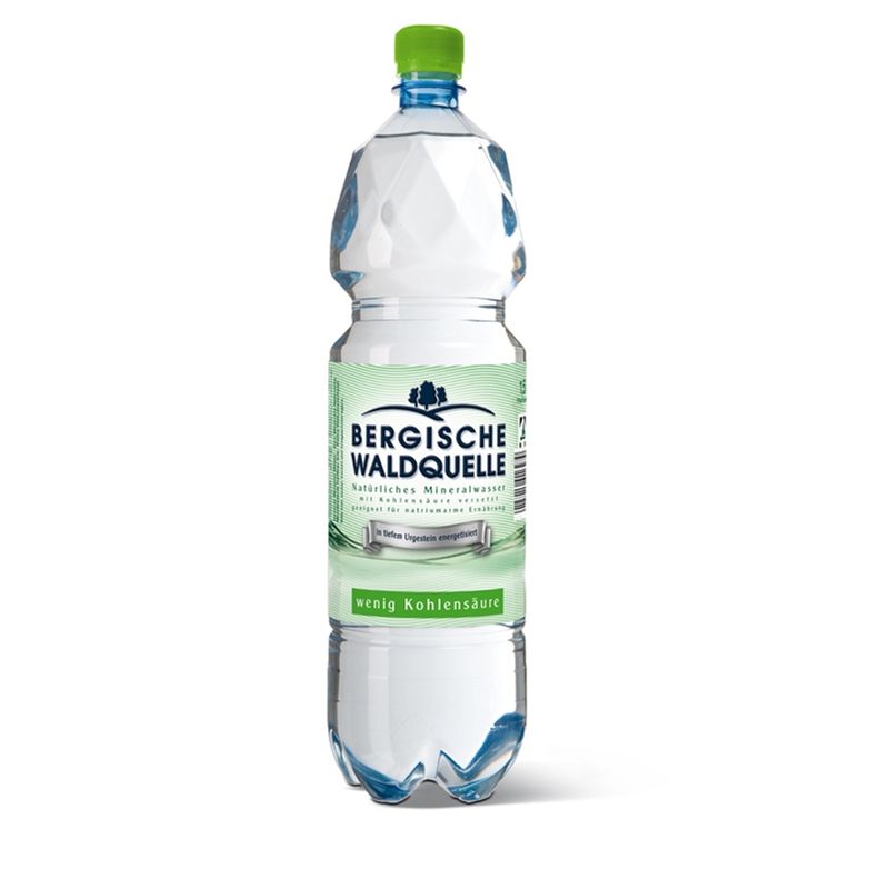 Bergische Waldquelle Bergische Waldquelle Medium PET 1,5L mit wenig Kohlensäure - Produktbild