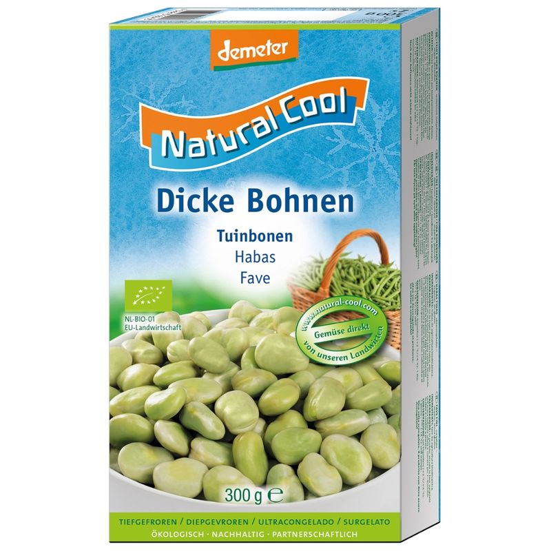 Natural Cool Dicke Bohnen - Produktbild
