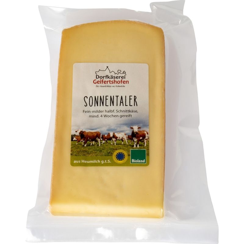 Dorfkäserei Geifertshofen Sonnentaler 140g - Produktbild