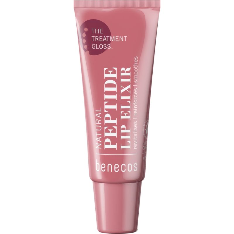 benecos benecos NATURAL PEPTIDE LIP ELIXIR rose nectar - Produktbild