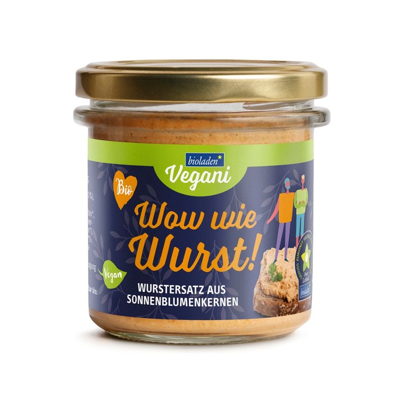 bioladen Brotaufstrich Wow wie Wurst VEGANI - Produktbild