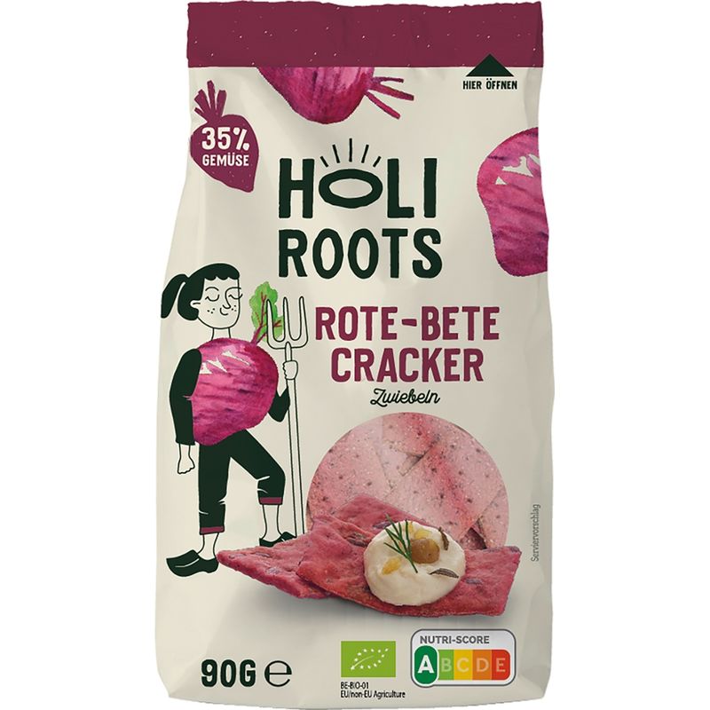 Holiroots Holiroots Bio- Gemüse Snack Rote Bete Zwiebel - Produktbild