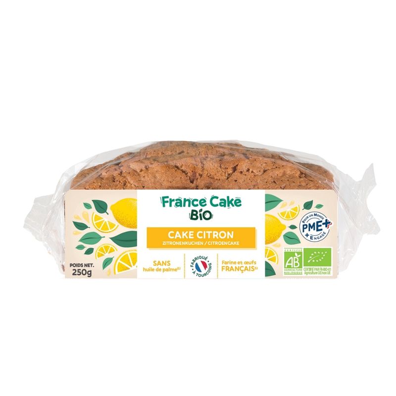 France Cake  traditionell gebackener Zitronenkuchen mit dem vollmundigen Geschmack gereifter Zitronen - Produktbild