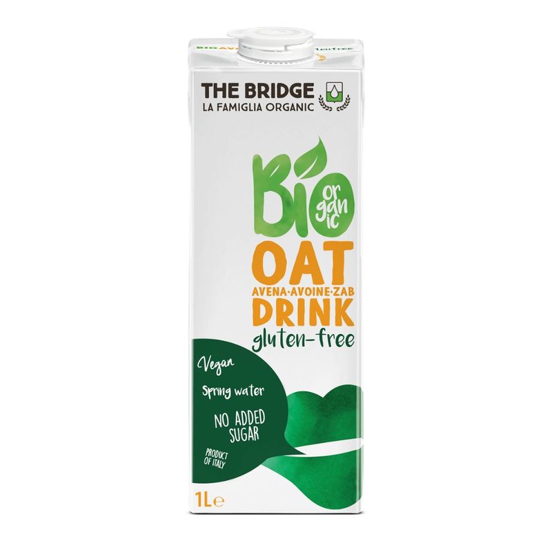 THE BRIDGE BIO BIO OAT DRINK GLUTEN FREE 1000 ML - Produktbild