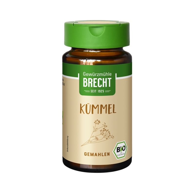 Gewürzmühle Brecht Kümmel gemahlen - Glas - Produktbild