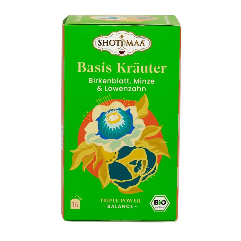 Shoti Maa Basis Kräuter - Birkenblatt, Minze & Löwenzahn - Produktbild