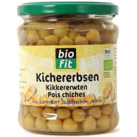Bio-Kichererbsen 370 ml Gl. BIO FIT - Produktbild