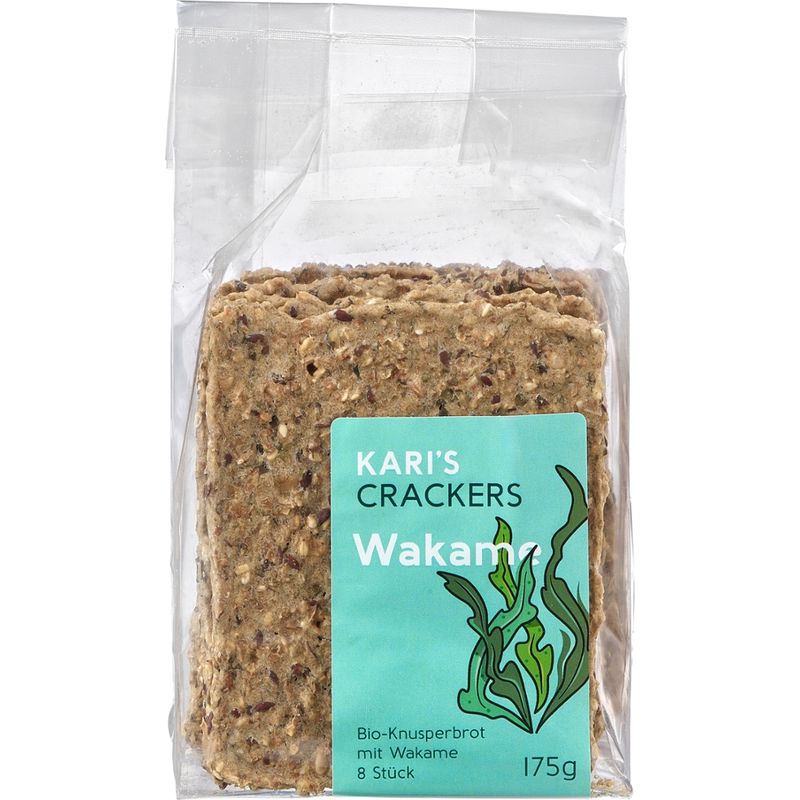 Kari's Crackers Kari's Knekkebrod Wakame - Produktbild