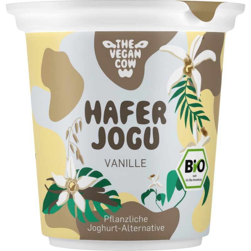 THE VEGAN COW Joghurt Alternative Hafer Vanille - Produktbild