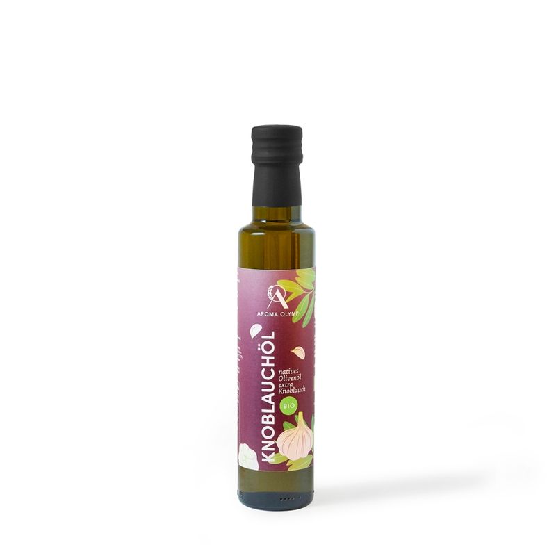 Aroma Olymp Aroma Olymp Bio aromatisiertes natives Olivenöl extra mit Knoblauch - Produktbild