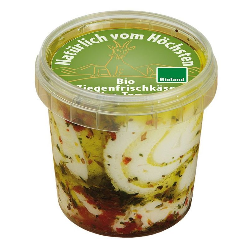 Natürlich vom Höchsten Ziegenfrischkäse Olive-Tomate - Produktbild