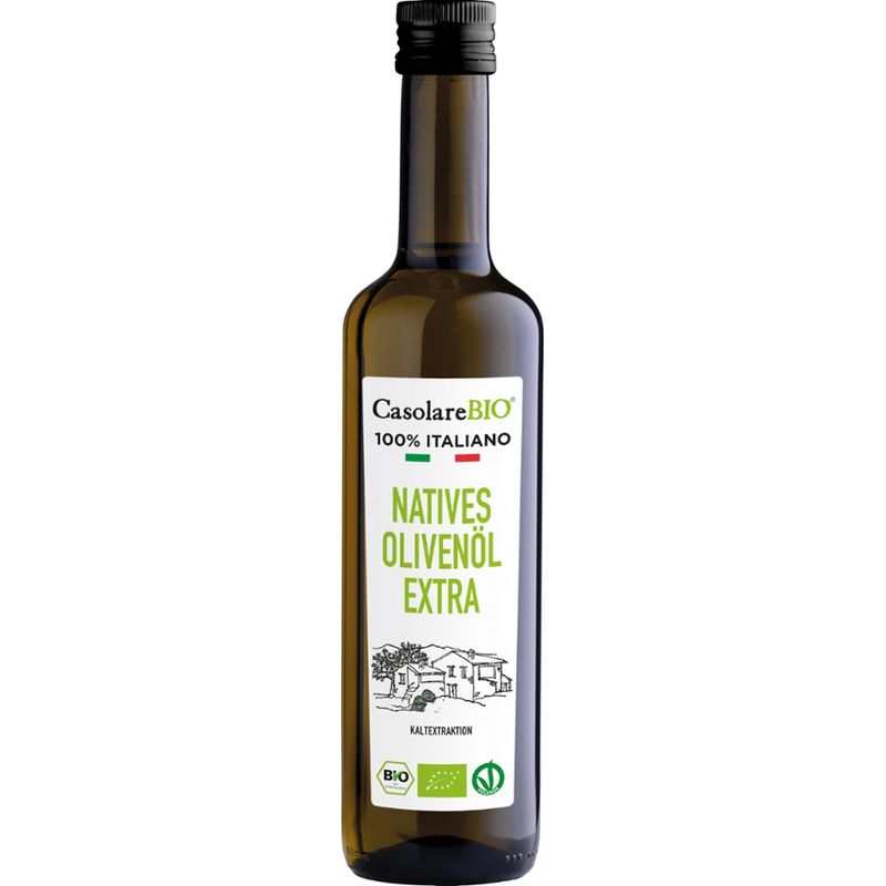 CasolareBio Olivenöl nativ extra CasolareBio 100% Italiano 500 ml - Produktbild