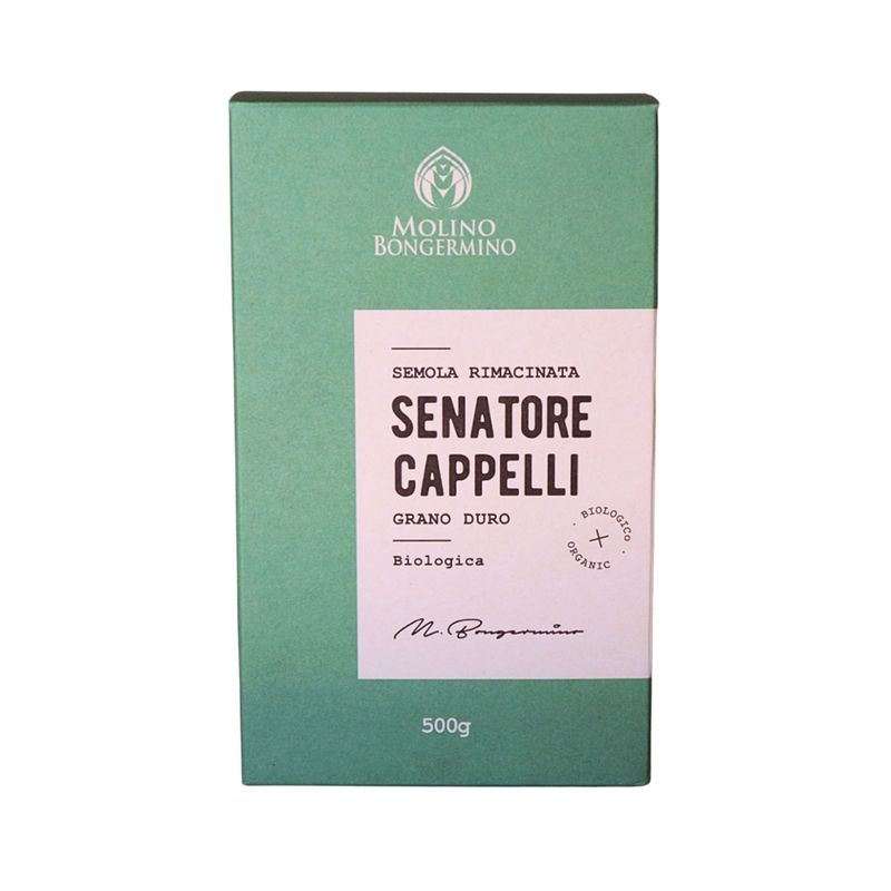 Molino Bongermino Semola rimacinata (doppelt gemahlen) aus SENATORE CAPPELLI-Ur-Hartweizen - Produktbild