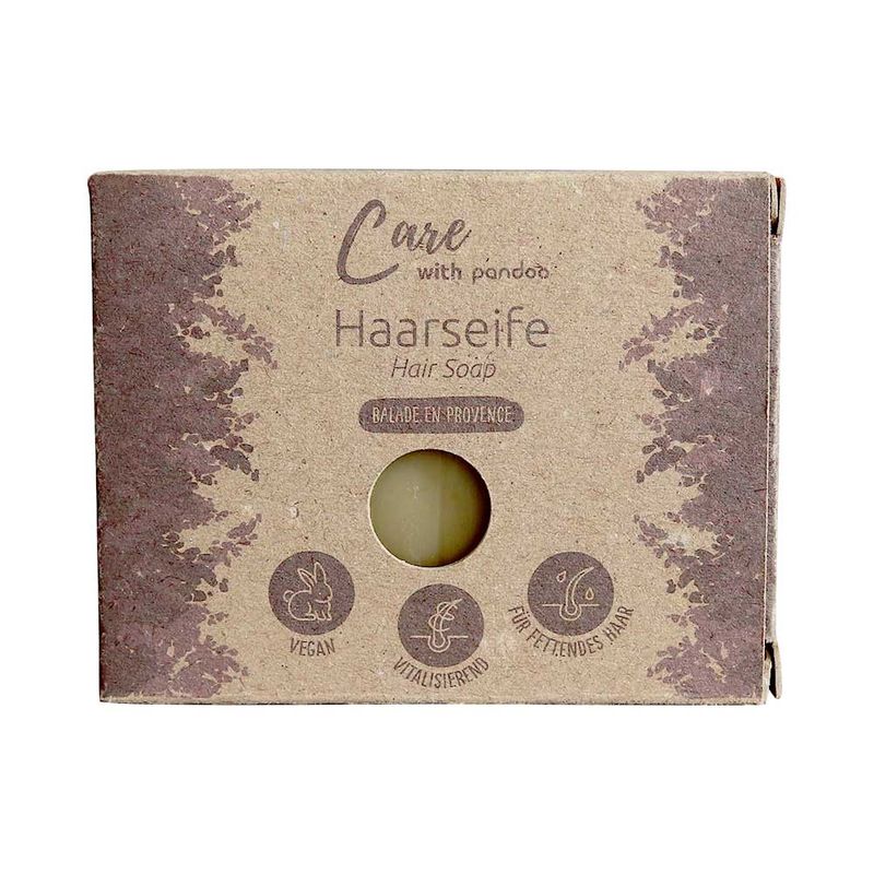 pandoo Haarseife Balade en Provence 100g, 1 Stück - Produktbild