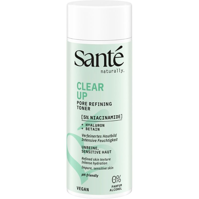 Sante Santé naturally. Clear Up Pore Refining Toner - Produktbild