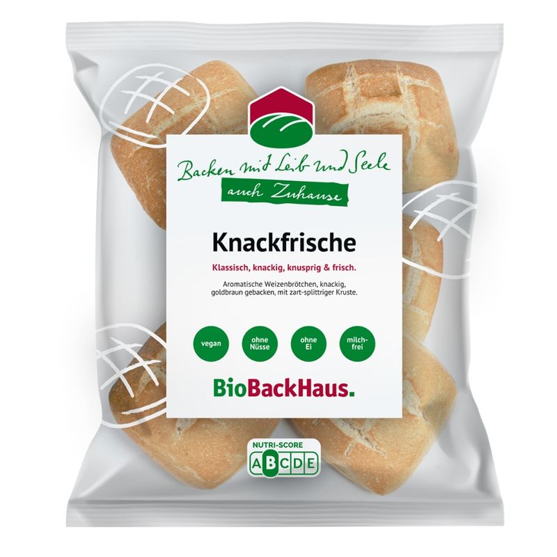 BioBackHaus  Halbgebackene Knackfrische - Produktbild