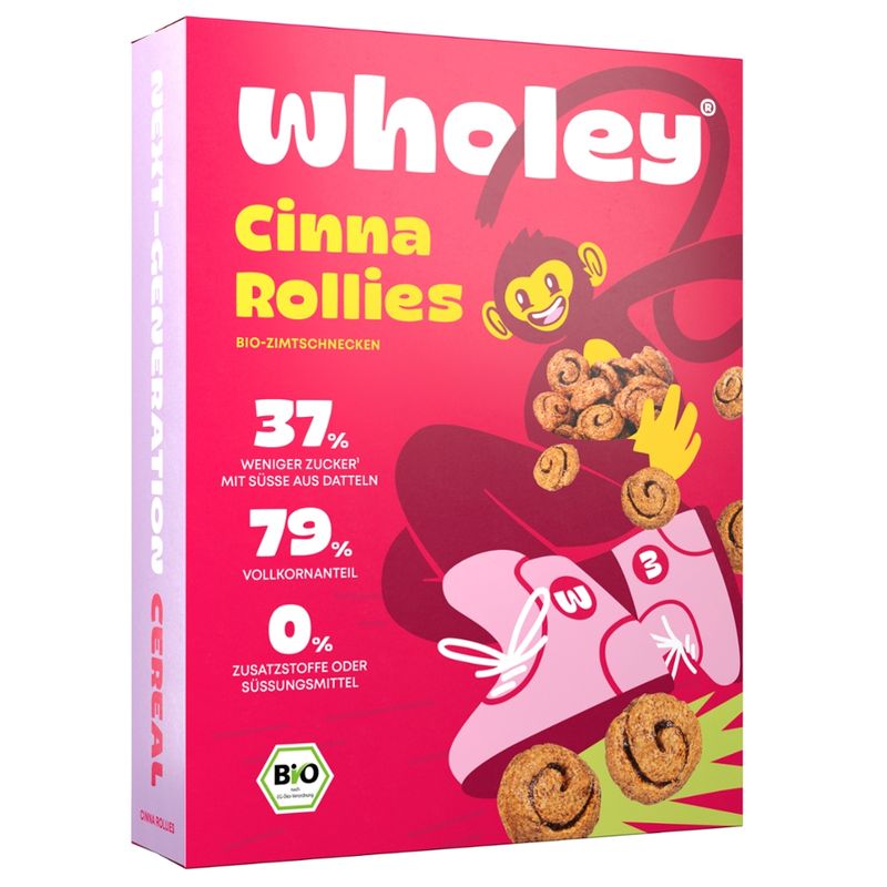 Wholey Wholey Cinna Rollies Cereals - Produktbild
