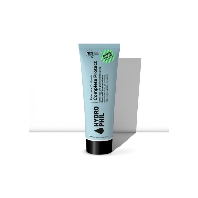 HYDROPHIL HYDROPHIL Zahncreme Complete Protect ohne Fluorid - Produktbild