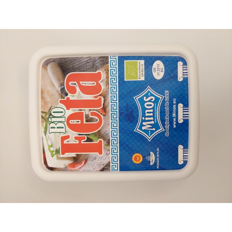Minos Minos Biologische Feta in bakje met vocht - Produktbild