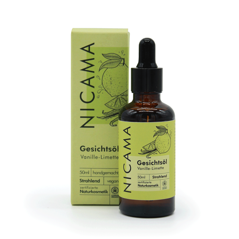 NICAMA NICAMA Gesichtsöl 50ml Vanille-Limette - Produktbild