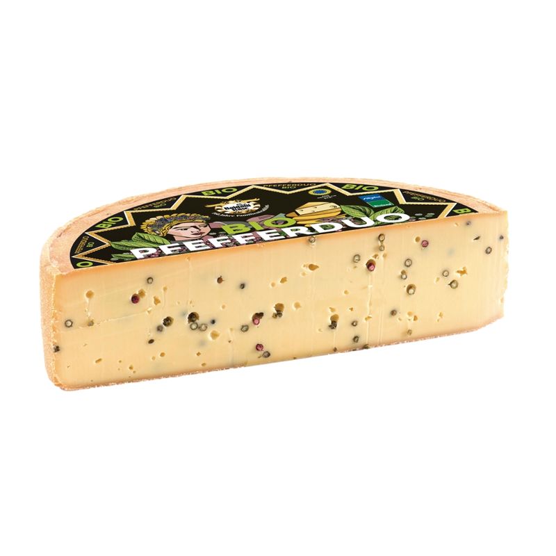 Baldauf Käse Baldauf Bio Pfefferduo 1/2 Laib - Produktbild