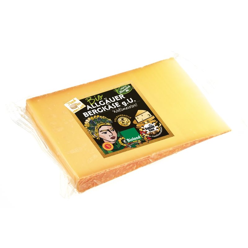 Baldauf Käse Baldauf Bio Allgäuer Bergkäse g.U. 180 g e - Produktbild