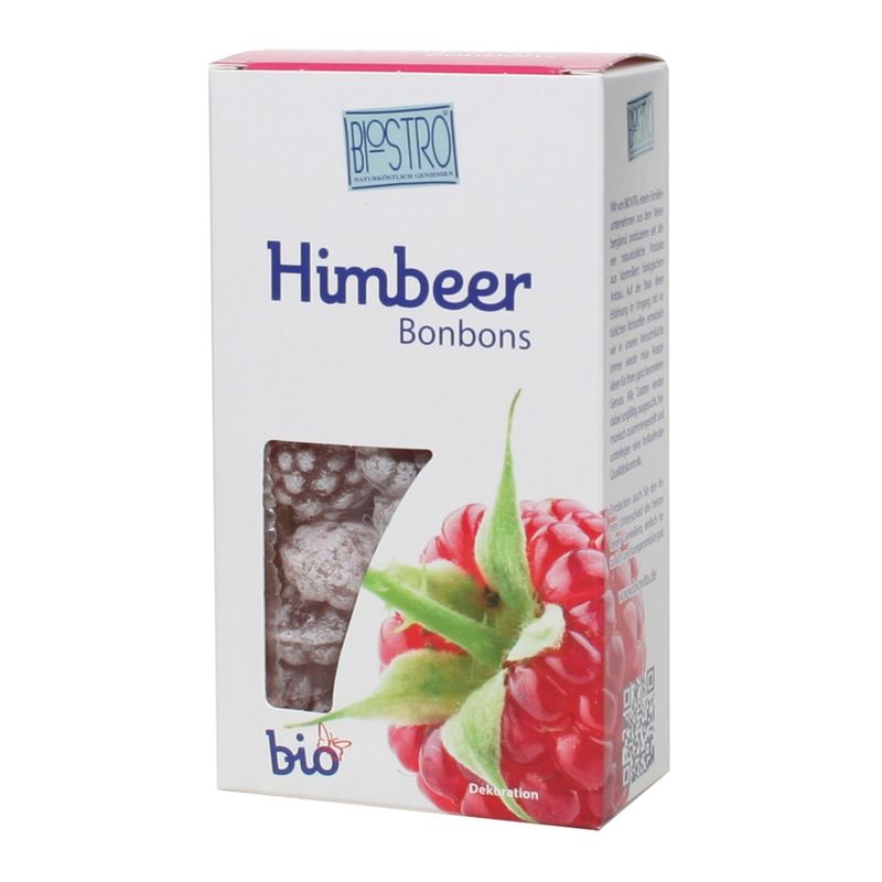 TÜM Bio Himbeer-Bonbons - Produktbild