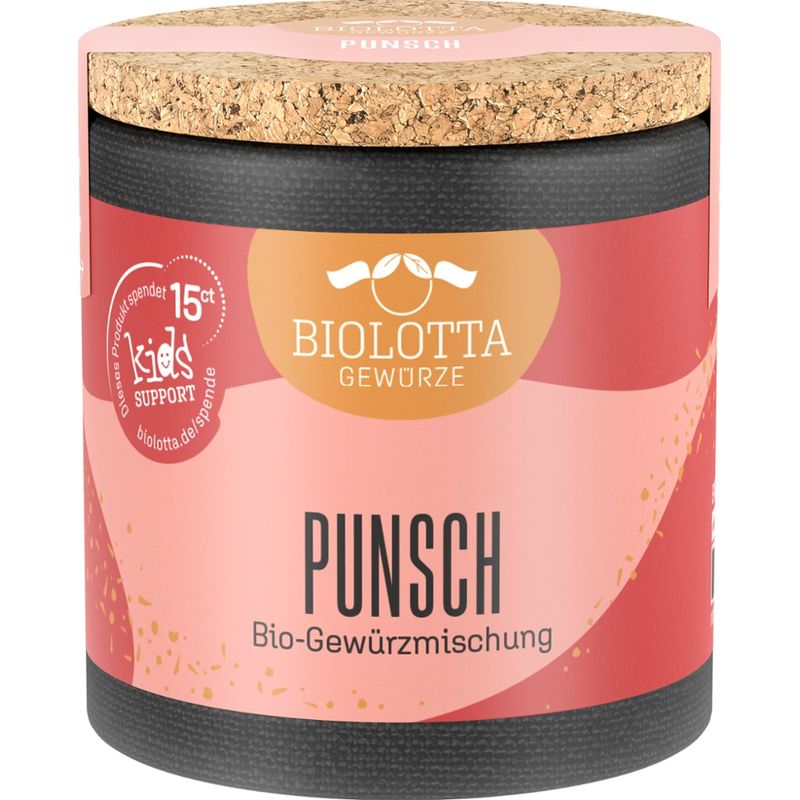 Biolotta Biolotta Korkdose Punsch, Bio Gewürzmischung - Produktbild