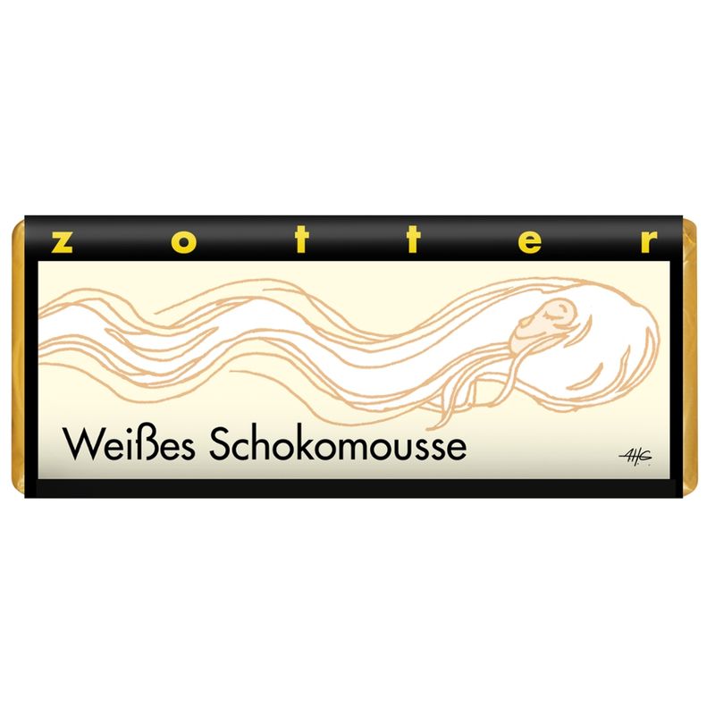 Zotter Schokolade Weißes Schokomousse - Produktbild