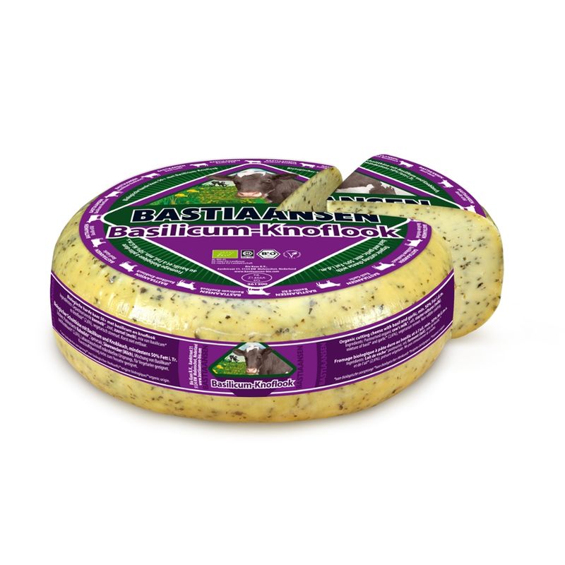 Bastiaansen Bio Bastiaansen Basilikum-Knoblauch Käse nwx - Produktbild