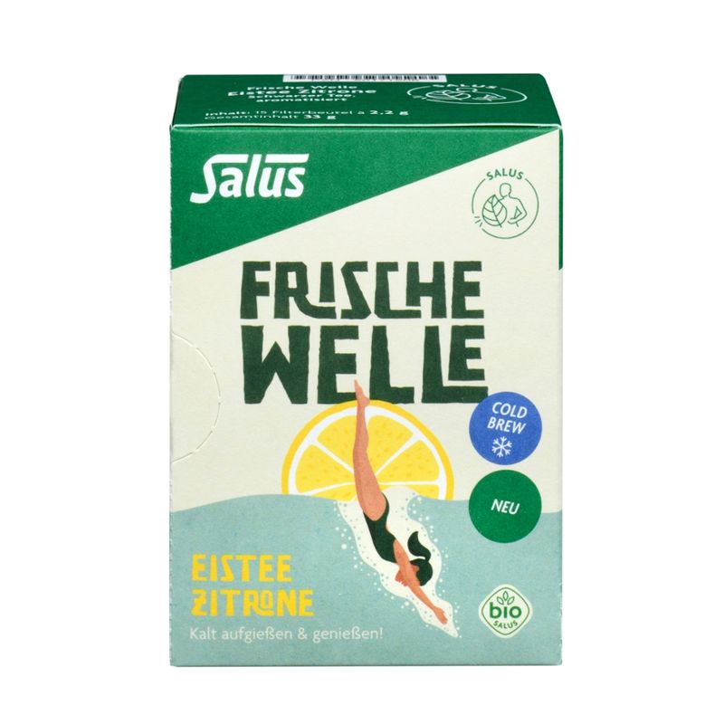 Salus® Frische Welle Eistee Zitrone bio - Produktbild