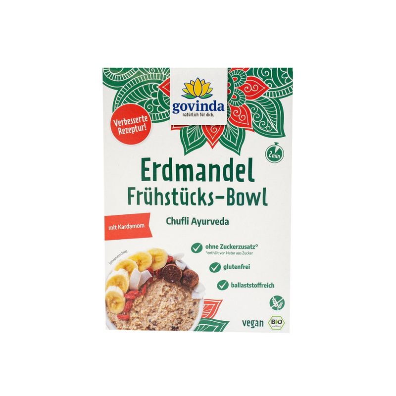 Govinda Erdmandel Frühstücks-Bowl Chufli Ayurveda - Produktbild