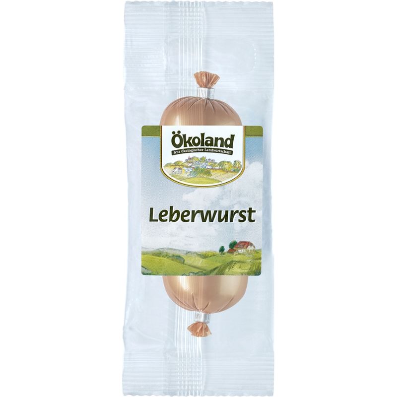 ÖKOLAND Leberwurst fein, frisch - Produktbild