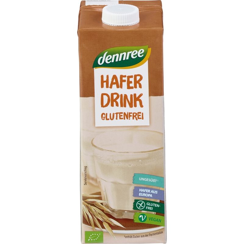 dennree Haferdrink glutenfrei - Produktbild