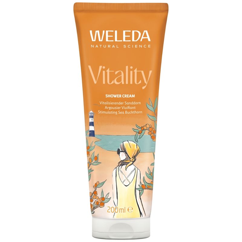Weleda WELEDA Vitality Shower Cream Sanddorn - Produktbild