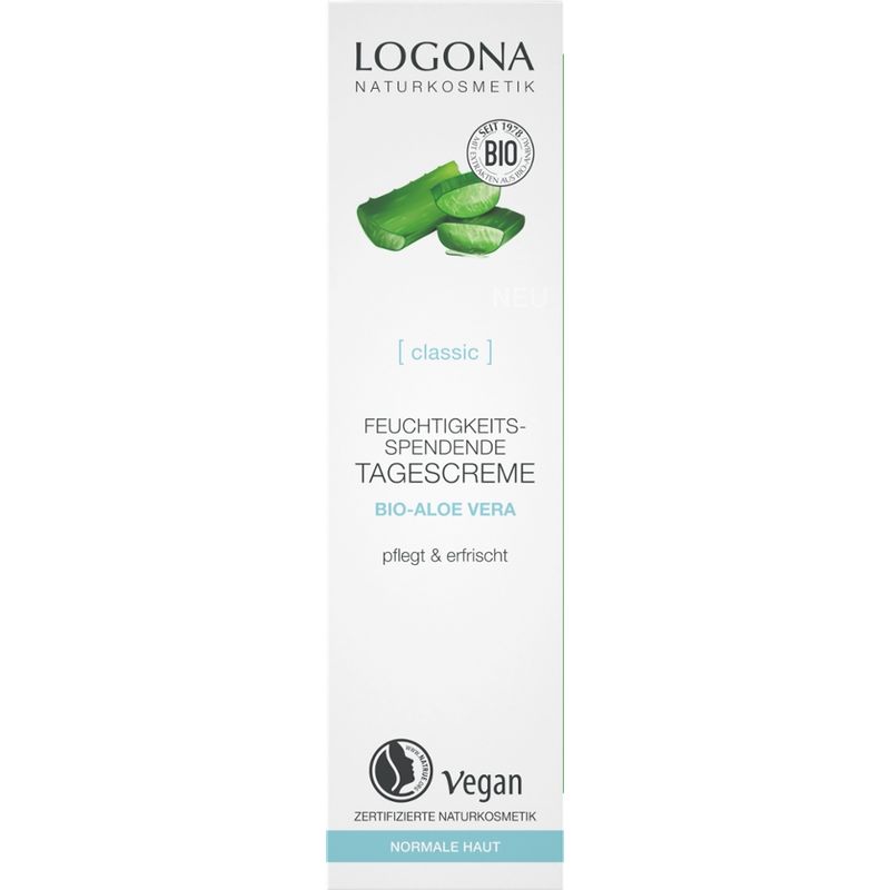 Logona CLASSIC Feuchtigkeitsspendende Tagescreme Bio-Aloe Vera - Produktbild