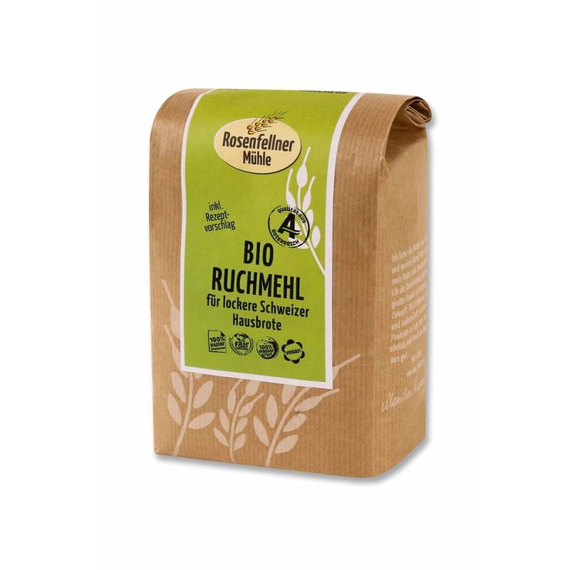 Rosenfellner Mühle & Naturkost Bio Ruchmehl 750g - Produktbild