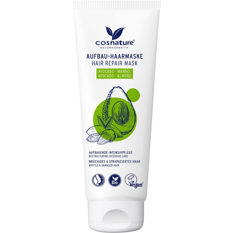 Cosnature  Aufbau-Haarmaske Avocado & Mandel 100 ml - Produktbild