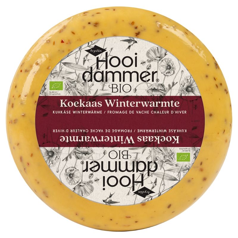 Hooidammer Hooidammer Bio Schnittkäse Wintergewürzmischung 4/5kg mindestens 50% Fett i. Tr. - Produktbild