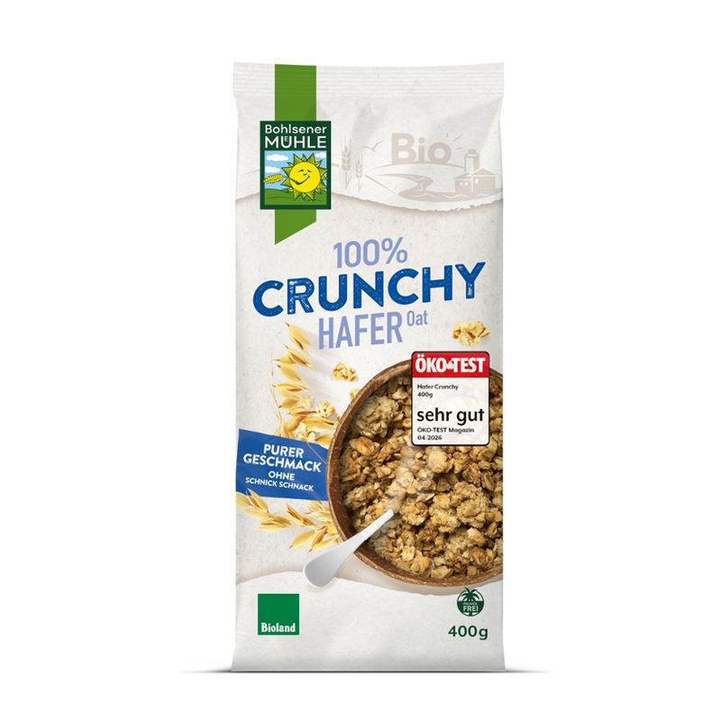 Bohlsener Mühle 100% Hafer Crunchy - Produktbild
