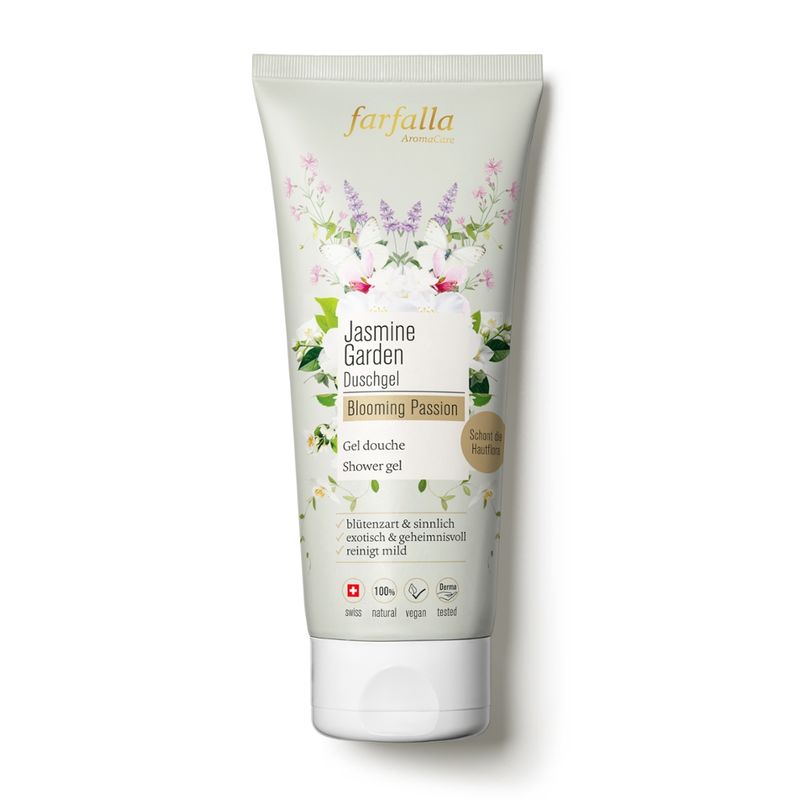 farfalla Jasmine Garden Duschgel, 200ml - Produktbild