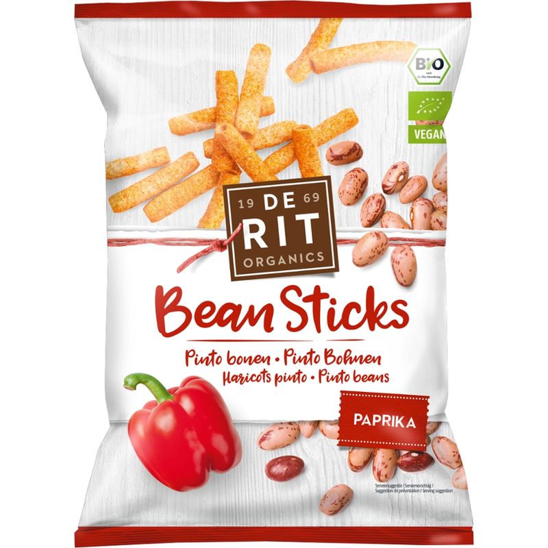 De Rit Bean Sticks Paprika - Produktbild