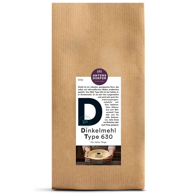 Antersdorfer - Die Bio-Mühle Bio Dinkelmehl Type 630 - Produktbild