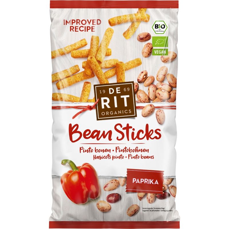De Rit Bean Sticks Paprika - Produktbild