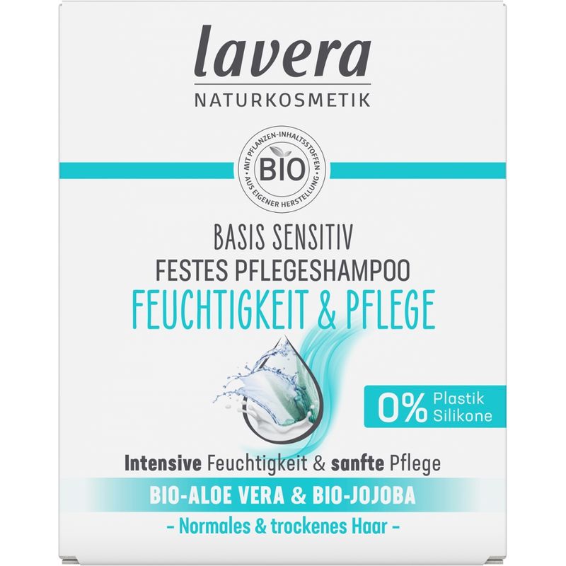 lavera Festes Pflegeshampoo basis sensitiv Feuchtigkeit & Pflege - Produktbild