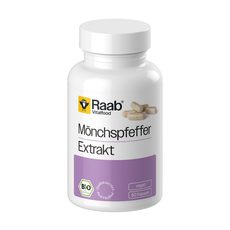 Raab Vitalfood Mönchspfeffer Extrakt Kapseln - Produktbild