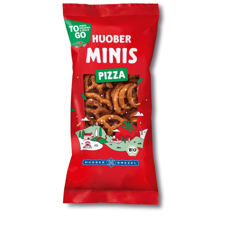 HUOBER BREZEL HUOBER Minis Pizza 75g - Produktbild